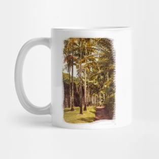 Palms in Tropical Garden Mug